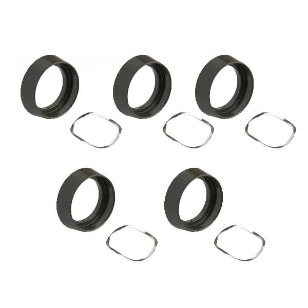 Major CGD-5 - Free Spinning - Standard Cylinder Guard - Tapered - 1-3/4" x 1/2" - Duranodic, PK 5 MJR-CGD-5 - main